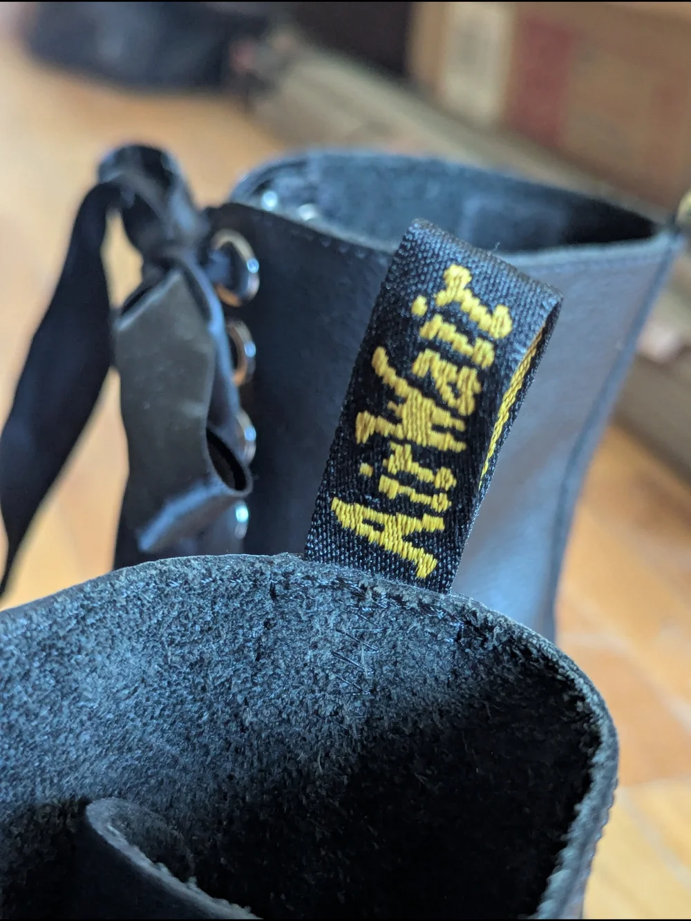 LIMITED Dr. Martens 1460 Max Leather Platform Boots - Black